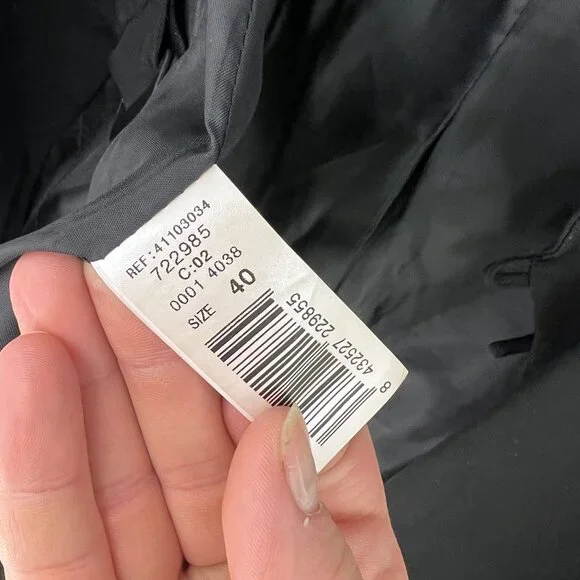 MNG Size 8 Black Wrap Jacket - Picture 6 of 10